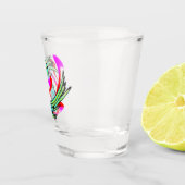 Verre A Shot Rose d'amour divisé (Droite)