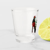 Verre A Shot Rose de Stiletto (Gauche)