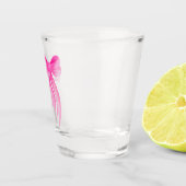 Verre A Shot Rose Elle se marie Shower de Mariée  (Droite)