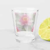 Verre A Shot Rose Lotus Water Lily (Dos)