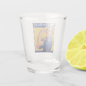 Verre A Shot Rosie le Riveter : Une femme forte pour l'autonomi (Dos)