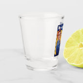 Verre A Shot Rosie le Riveter : Une femme forte pour l'autonomi (Gauche)