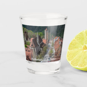 Verre A Shot Rothenburg ob der tauber vieille ville d'en haut