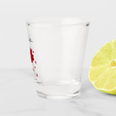 Verre A Shot Rouge (Droite)