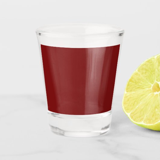 Verre A Shot Rouge Clair de Lune (Devant)