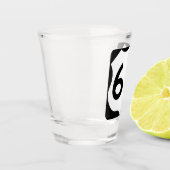 Verre A Shot Route 66 (Gauche)