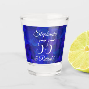 Verre A Shot Royal Blue 55 et retraite