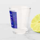 Verre A Shot Royal Blue 65 et retraite (Droite)