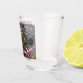 Verre A Shot Royaumes Spirales Infinis (Droite)