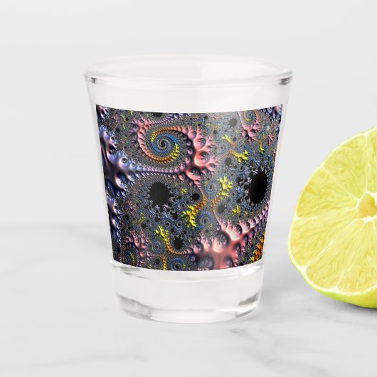 Verre A Shot Royaumes Spirales Infinis (Devant)