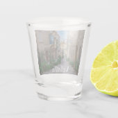 Verre A Shot Rue de pierre étroite à Malte (Dos)