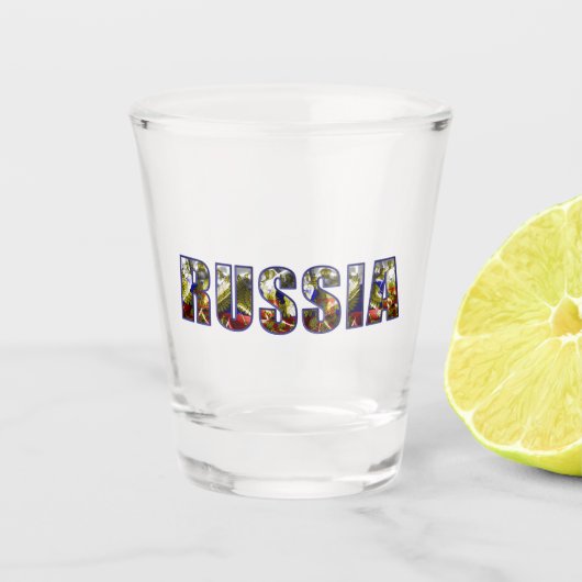 Verre A Shot Russie (Devant)
