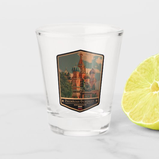 Verre A Shot Russie (Devant)