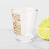 Verre A Shot Rustic Antique Musical Notes (Droite)