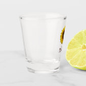 Verre A Shot Rustic Sunflower Boho Floral Cute Girly  (Gauche)