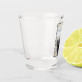 Verre A Shot Ryu Shoten : Dragon éblouissant sur Fuji, Japon (Gauche)