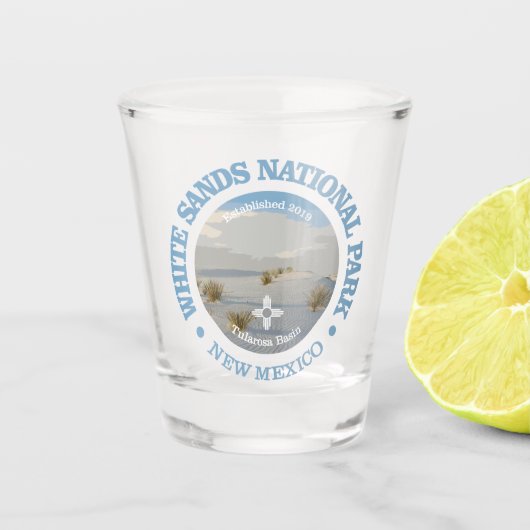 Verre A Shot Sables blancs (NP2) (Devant)