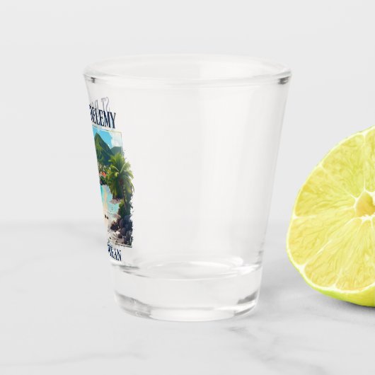Verre A Shot Saint-Barthélemy (Droite)