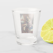 Verre A Shot Saint Cecilia par Simon Vouet (Dos)