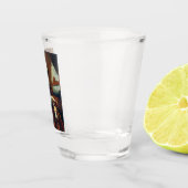 Verre A Shot Saint Cecilia par Simon Vouet (Droite)