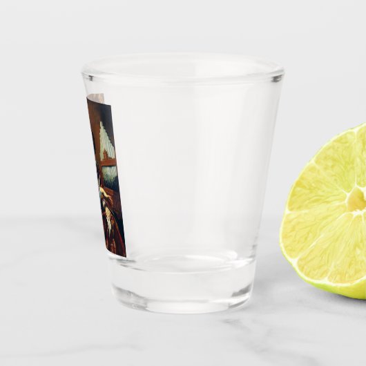 Verre A Shot Saint Cecilia par Simon Vouet (Droite)