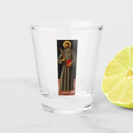 Verre A Shot Saint François d'Assise par Antoniazzo Romano (Devant)