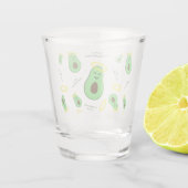 Verre A Shot Saint-Guacamole mignon avocat (Dos)