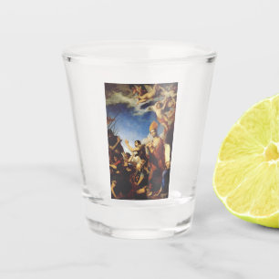 Verre A Shot Saint Janvier, évêque de Bénévent - Beaux-arts