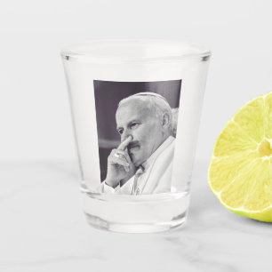 Verre A Shot Saint Jean Paul II le Grand Communicateur Beaux-Ar
