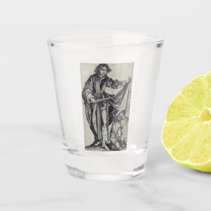 Verre A Shot Saint Martin de Tours Gravure d'art