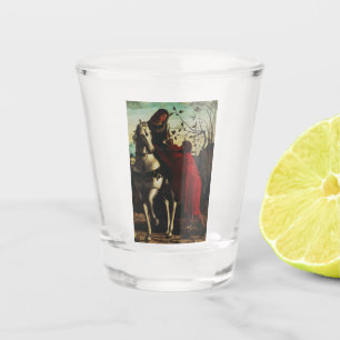 Verre A Shot Saint Martin de Tours partageant son manteau Beaux