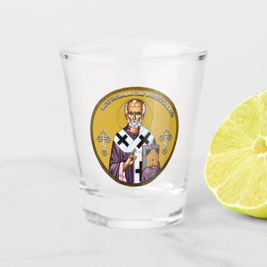 Verre A Shot Saint Nicholas Keychain 2 (Devant)