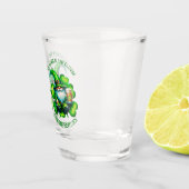 Verre A Shot Saint Patrick Gnome mignonne avec bière | (Droite)