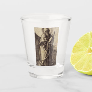 Verre A Shot Saint Paul l'apôtre enseignant les nations Art