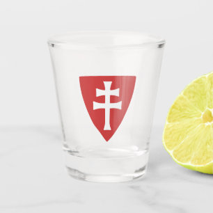 Verre A Shot saint stephen croix hongroise symbole hongrie roi