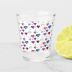Verre A Shot Saint Valentin