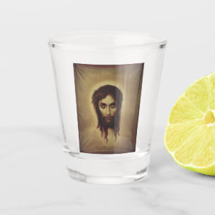 Verre A Shot Sainte Face de Jésus Christ