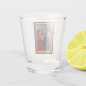 Verre A Shot Saints Cosmas et Damian par Jean Bourdichon (Dos)