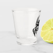 Verre A Shot Saison Éffrayante de Ghost Go (Gauche)