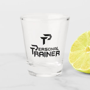 Verre A Shot Salle De Fitness De L'Entraîneur Personnel Personn