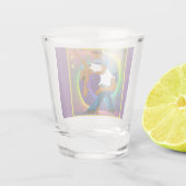 Verre A Shot Salsa Couple Danse (Dos)