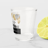 Verre A Shot Salutations à 60 ans Anniversaire personnalisé (Droite)