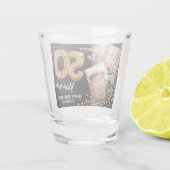 Verre A Shot Salutations aux années 50e anniversaire 2 Photo (Dos)