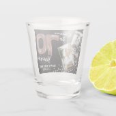 Verre A Shot Salutations aux années 70e anniversaire 2 Photo (Dos)