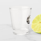 Verre A Shot Salutations Ghoost Halloween (Gauche)