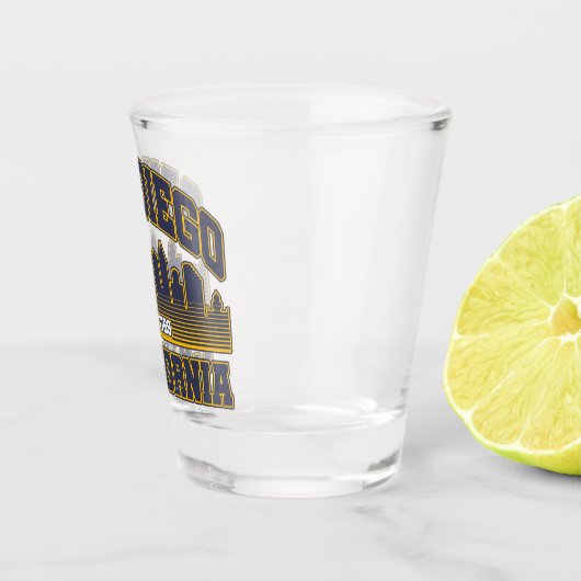 Verre A Shot San Diego, Californie (Droite)