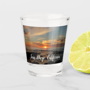 Verre A Shot San Diego Sunset II California Seascape