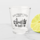 Verre A Shot San Francisco California Golden Gate (Devant)