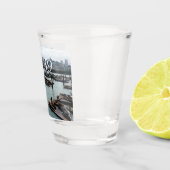 Verre A Shot San Francisco et Pier 39 Sea Lions City Skyline (Droite)