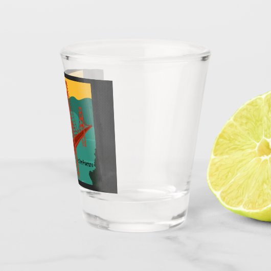 Verre A Shot San Francisco - Golden Gate Bridge/ (Droite)
